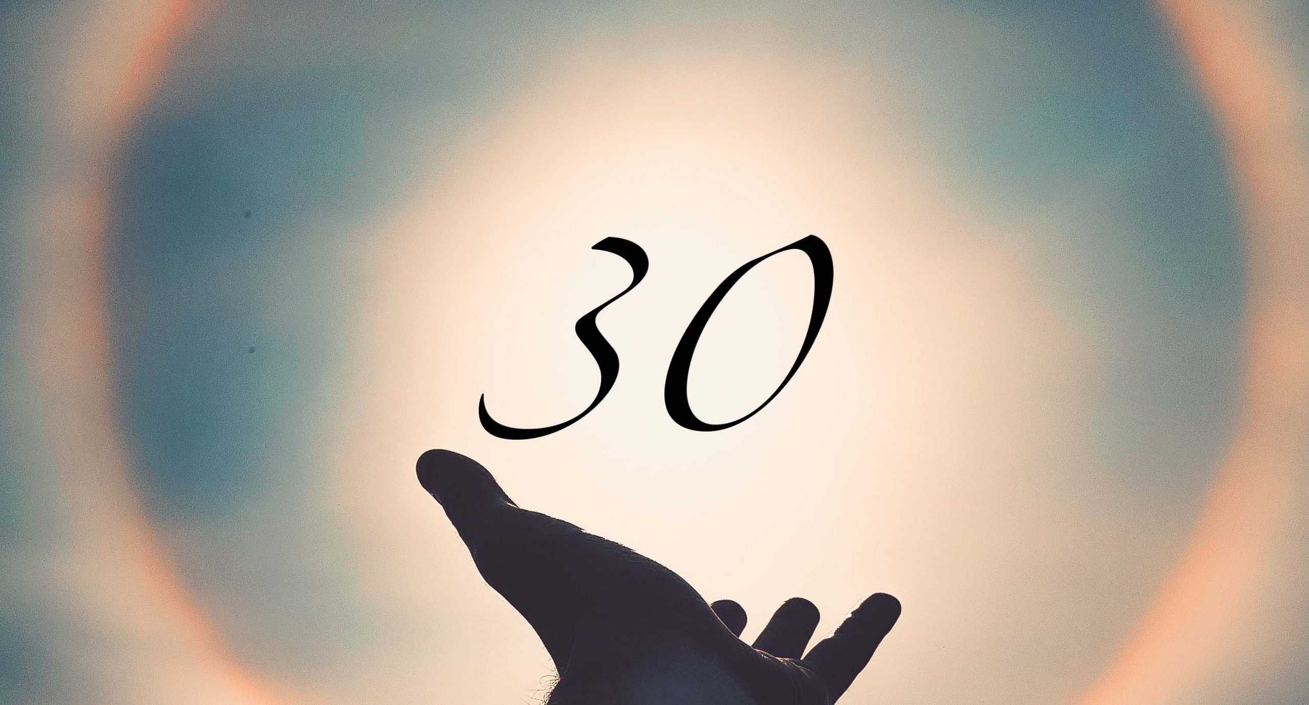 Signification du nombre 30