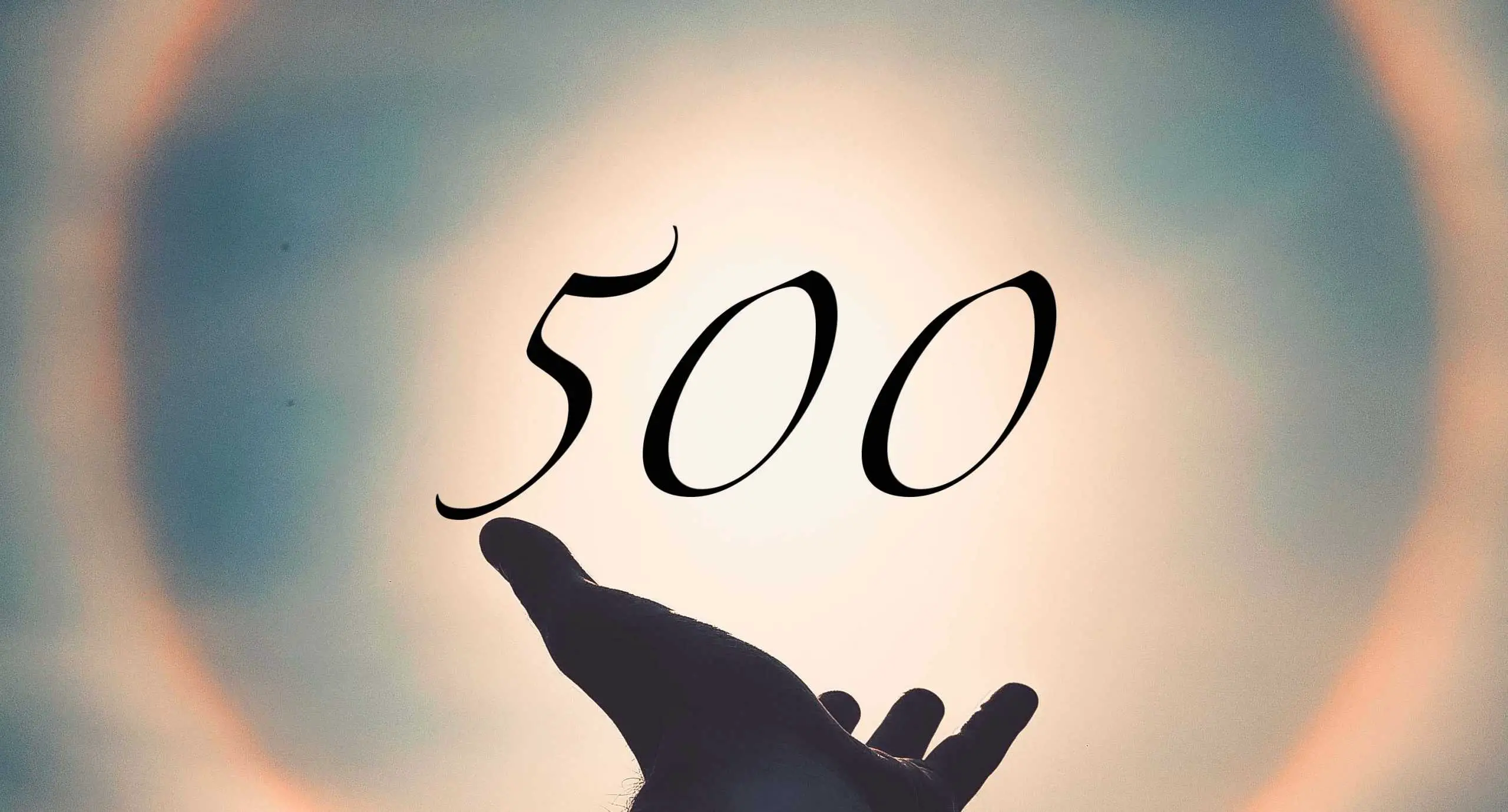 Signification du nombre 500