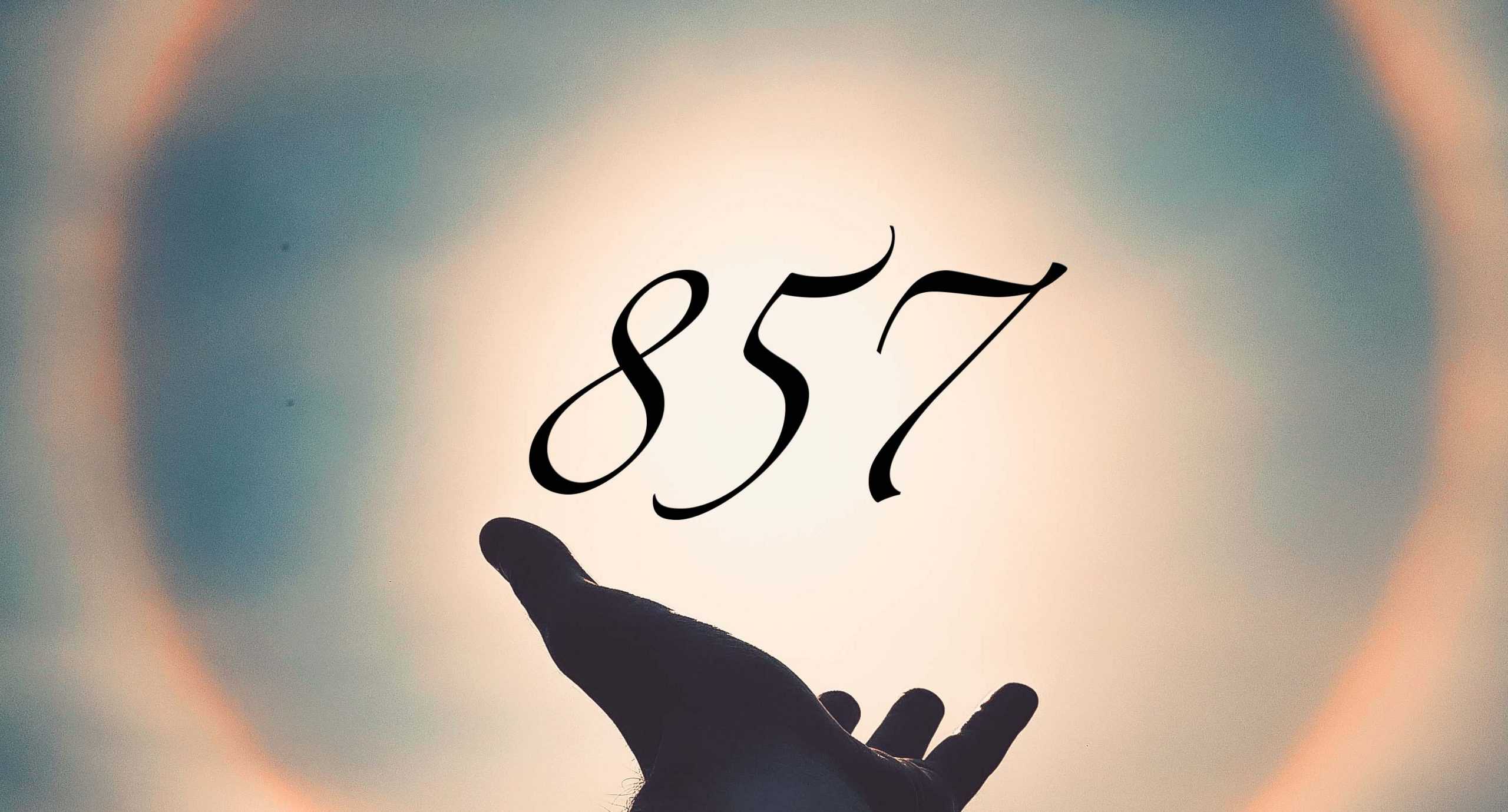 Signification du nombre 857