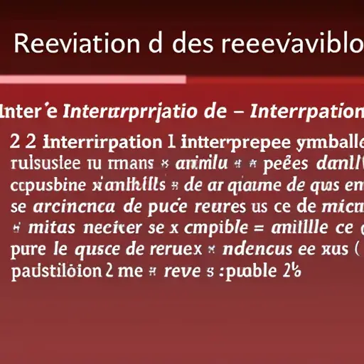 1. Révélation des Symboles: l'Interprétation des Rêves