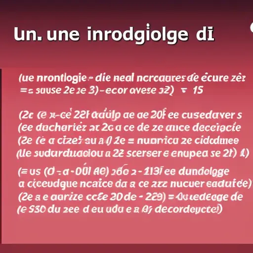 I. Une Introduction à la Numérologie