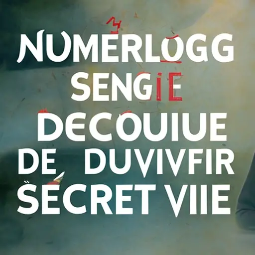 Numérologie : découvrir un sens secret de vie