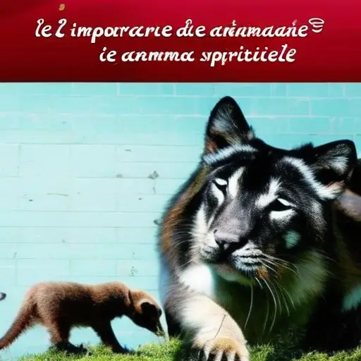 L'importance des animaux spirituels.